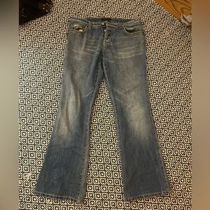 Vintage jeans cheeata print